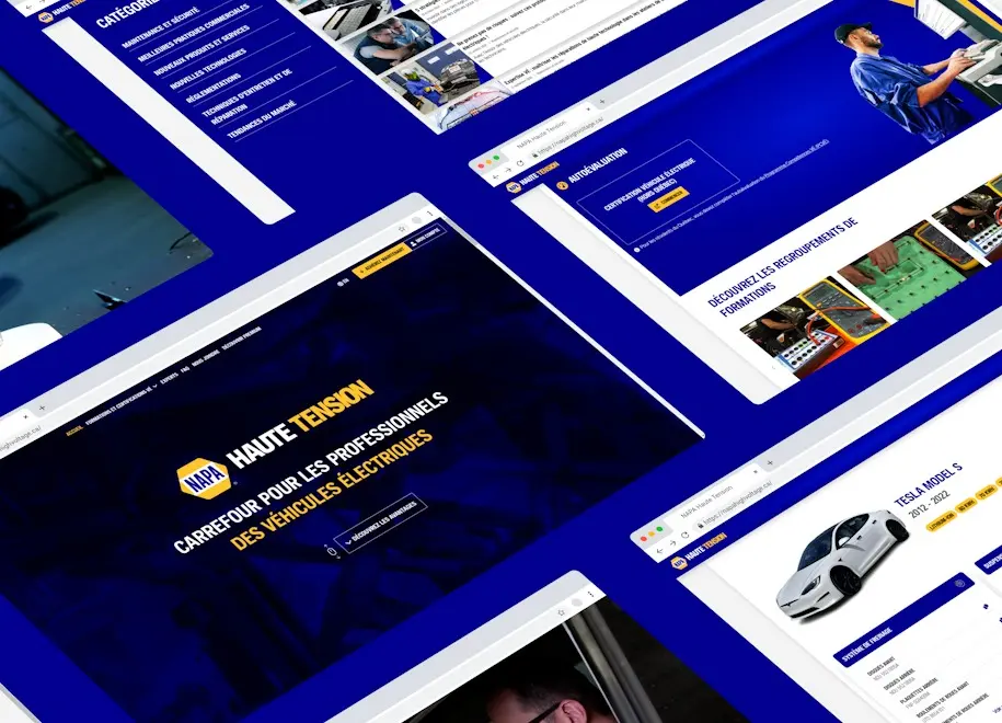NAPA Haute Tension, plateforme de formation pour les professionnels des véhicules électriques